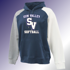 SV Softball Color Block Hoodie
